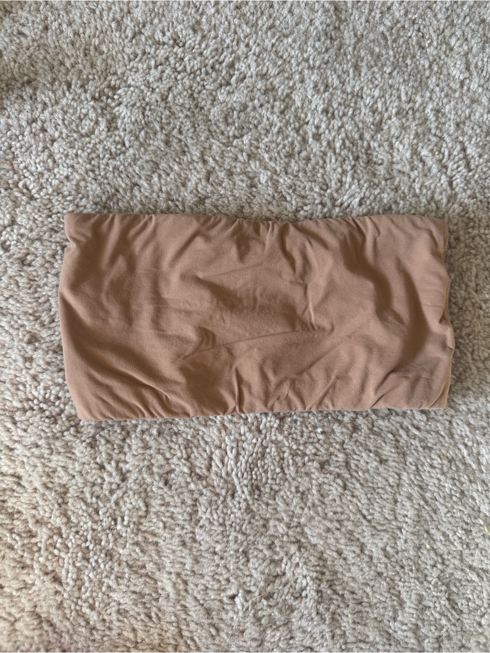 SKIMS Fits Everybody Bandeau Bra Cocoa XS Seamless Strapless Bralette - Picture 3 of 4